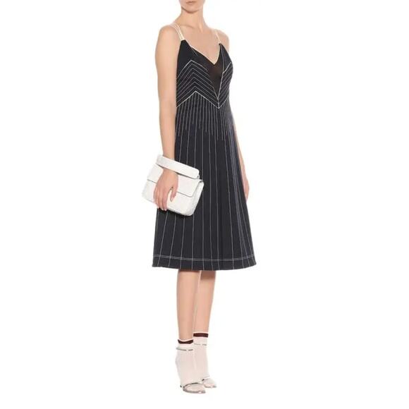 Valentino Garavani Techno Jersey Midi Dress - Picture 1 of 6